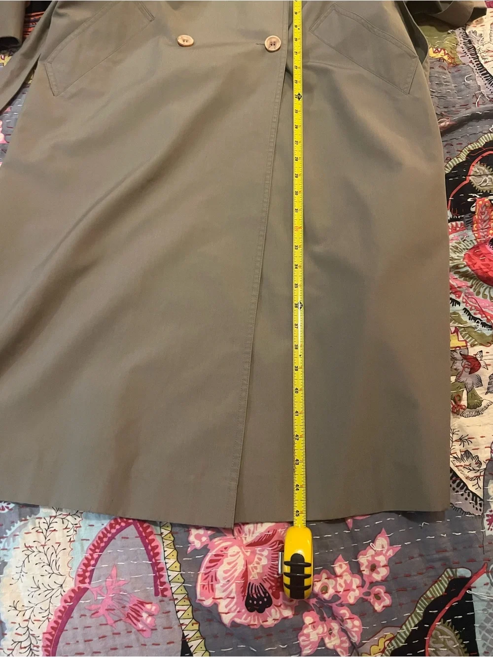🍂📚 J. Gallery Petite Vintage Trench — Back to School Layer 📚🍂